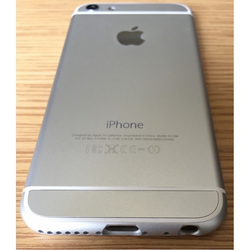 Корпус iPhone 5s в стиле iPhone 6 Silver Обновленный